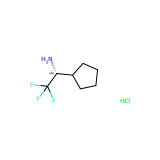 (R)-1-cyclopentyl-2,2,2-trifluoroethan-1-amine hydrochloride