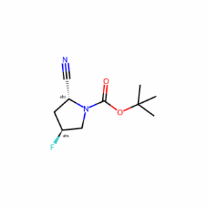 tert-Butyl (2R,4S)-2-cyano-4-fluoropyrrolidine-1-carboxylatec