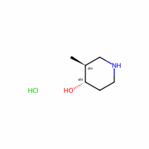 (3S,4S)-3-methylpiperidin-4-ol hydrochloride