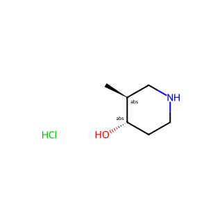 (3S,4S)-3-methylpiperidin-4-ol hydrochloride