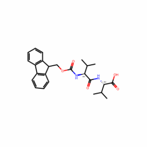(2S)-2-[(2S)-2-({[(9H-fluoren-9-yl)methoxy]carbonyl}amino)-3-methylbutanamido]-3-methylbutanoic acid