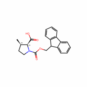 (2S,3R)-1-(((9H-Fluoren-9-yl)methoxy)carbonyl)-3-methylpyrrolidine-2-carboxylic acid