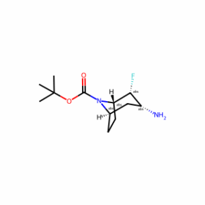 tert-butyl (1S,2R,3R,5R)-3-amino-2-fluoro-8-azabicyclo[3.2.1]octane-8-carboxylate