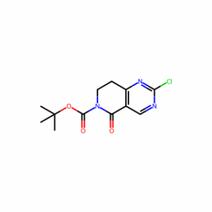 tert-butyl 2-chloro-5-oxo-7,8-dihydropyrido[4,3-d]pyrimidine-6-carboxylate