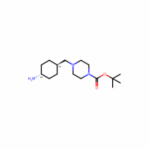 tert-butyl trans-4-[(4-aminocyclohexyl)methyl]piperazine-1-carboxylate