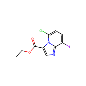 ethyl 5-chloro-8-iodo-imidazo[1,2-a]pyridine-3-carboxylate