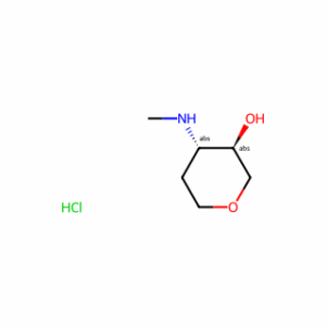 (3R,4S)-4-(methylamino)tetrahydropyran-3-ol;hydrochloride