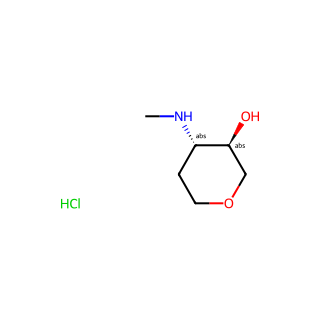 (3R,4S)-4-(methylamino)tetrahydropyran-3-ol;hydrochloride