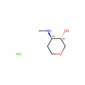 (3S,4R)-4-(methylamino)tetrahydropyran-3-ol;hydrochloride