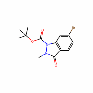 tert-butyl 6-bromo-2-methyl-3-oxo-indazole-1-carboxylate