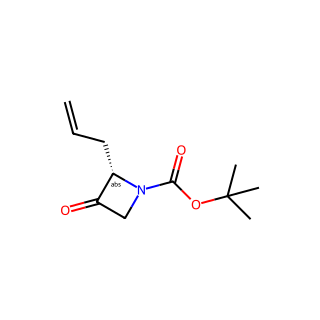 tert-Butyl (2S)-2-allyl-3-oxoazetidine-1-carboxylate