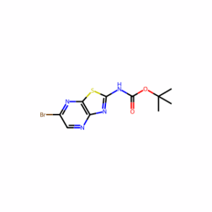 tert-butyl N-{6-bromo-[1,3]thiazolo[4,5-b]pyrazin-2-yl}carbamate
