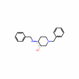 (3S,4S)-1-benzyl-4-(benzylamino)piperidin-3-ol