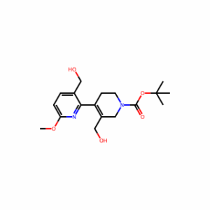 tert-Butyl 3,5′-bis(hydroxymethyl)-6-methoxy-3′,6′-dihydro-[2,4′-bipyridine]-1′(2′H)-carboxylate