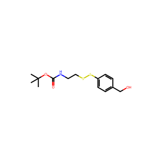 tert-Butyl (2-((4-(hydroxymethyl)phenyl)disulfaneyl)ethyl)carbamate
