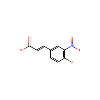 (2E)-3-(4-Bromo-3-nitrophenyl)-2-propenoic acid