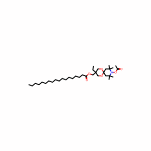 (9-Acetoxy-3-ethyl-8,8,10,10-tetramethyl-1,5-dioxa-9-azaspiro[5.5]undecan-3-yl)methyl stearate
