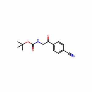 tert-Butyl (2-(4-cyanophenyl)-2-oxoethyl)carbamate