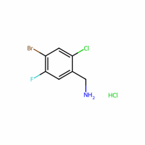 (4-Bromo-2-chloro-5-fluorophenyl)methanamine hydrochloride