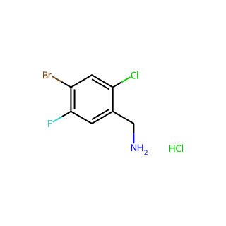 (4-Bromo-2-chloro-5-fluorophenyl)methanamine hydrochloride