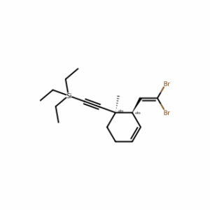 (3R,4R)-3-(2,2-Dibromoethenyl)-4-methyl-4-[2-(triethylsilyl)ethynyl]cyclohexene