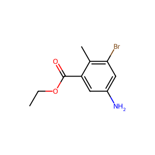 Ethyl 5-amino-3-bromo-2-methylbenzoate