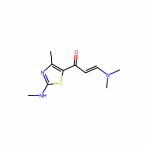(2E)-3-(Dimethylamino)-1-[4-methyl-2-(methylamino)-5-thiazolyl]-2-propen-1-one