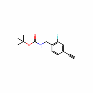 tert-Butyl (4-ethynyl-2-fluorobenzyl)carbamate