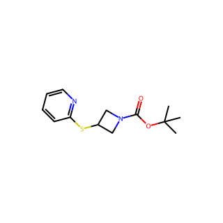 tert-Butyl 3-(pyridin-2-ylthio)azetidine-1-carboxylate