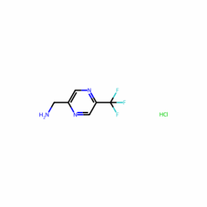 (5-(Trifluoromethyl)pyrazin-2-yl)methanamine xhydrochloride
