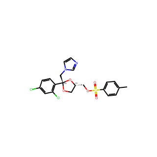 ((2R,4S)-2-((1H-Imidazol-1-yl)methyl)-2-(2,4-dichlorophenyl)-1,3-dioxolan-4-yl)methyl 4-methylbenzenesulfonate (Ketoconazole Impurity)