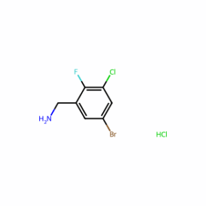 (5-Bromo-3-chloro-2-fluorophenyl)methanamine hydrochloride