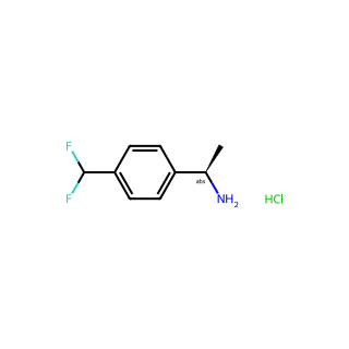 (R)-1-(4-(Difluoromethyl)phenyl)ethan-1-amine hydrochloride
