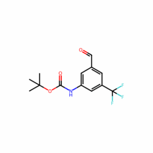 tert-Butyl (3-formyl-5-(trifluoromethyl)phenyl)carbamate