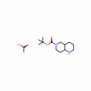 tert-Butyl octahydro-1,6-naphthyridine-6(2H)-carboxylate acetate