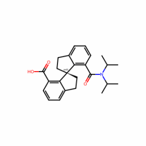 (1S)-7′-[[Bis(1-methylethyl)amino]carbonyl]-2,2′,3,3′-tetrahydro-1,1′-spirobi[1H-indene]-7-carboxylic acid