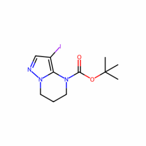 tert-Butyl 3-iodo-6,7-dihydropyrazolo[1,5-a]pyrimidine-4(5H)-carboxylate