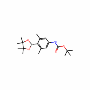 tert-Butyl (3,5-dimethyl-4-(4,4,5,5-tetramethyl-1,3,2-dioxaborolan-2-yl)phenyl)carbamate