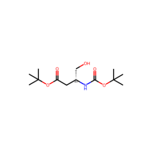 (R)-tert-Butyl 3-((tert-butoxycarbonyl)amino)-4-hydroxybutanoate