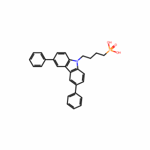(4-(3,6-Diphenyl-9H-carbazol-9-yl)butyl)phosphonic acid