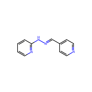 Isonicotinaldehyde 2-pyridinylhydrazone