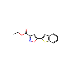 Ethyl 5-(2-Benzothienyl)isoxazole-3-carboxylate
