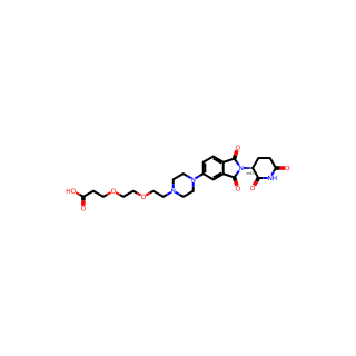 Thalidomide-Piperazine-PEG2-COOH