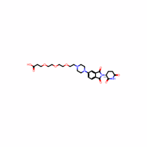 Thalidomide-Piperazine-PEG3-COOH