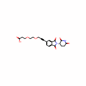 Thalidomide-Propargyne-PEG2-COOH