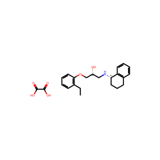 (R)-1-(2-Ethylphenoxy)-3-(((S)-1,2,3,4-tetrahydronaphthalen-1-yl)amino)propan-2-ol oxalate