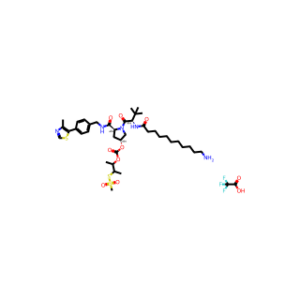 (S,R,S)-AHPC-3-methylbutanyl acetate-methanesulfonothioate-Me-C10-NH2 (TFA)