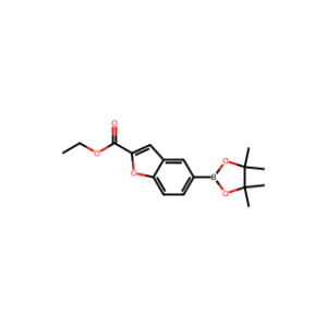 Ethyl 5-(4,4,5,5-tetramethyl-1,3,2-dioxaborolan-2-yl)benzofuran-2-carboxylate