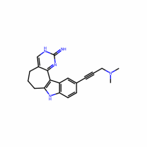 (3-{4-imino-3,5,12-triazatetracyclo[9.7.0.0^{2,7}.0^{13,18}]octadeca-1(11),2,6,13(18),14,16-hexaen-16-yl}prop-2-yn-1-yl)dimethylamine