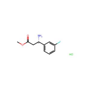 (S)-Methyl 3-amino-3-(3-fluorophenyl)propanoate hydrochloride